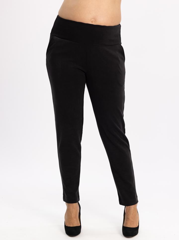 Loose Leg Maternity Pants - Black